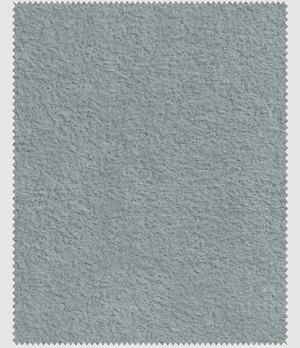 Blue grey textured upholstery fabric for ottoman