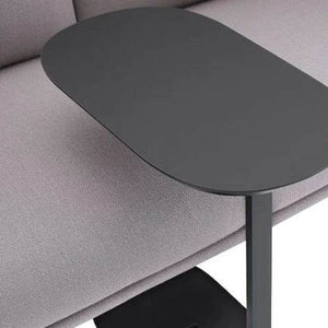 Minimalist Metal Sofa Accent Table - furely