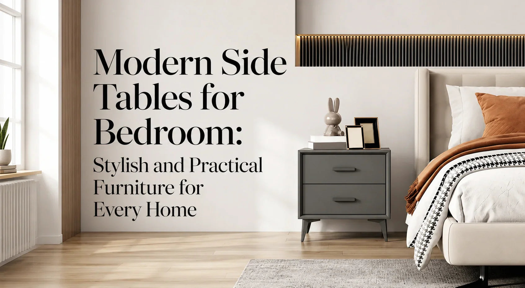 Modern Side Tables for Bedroom