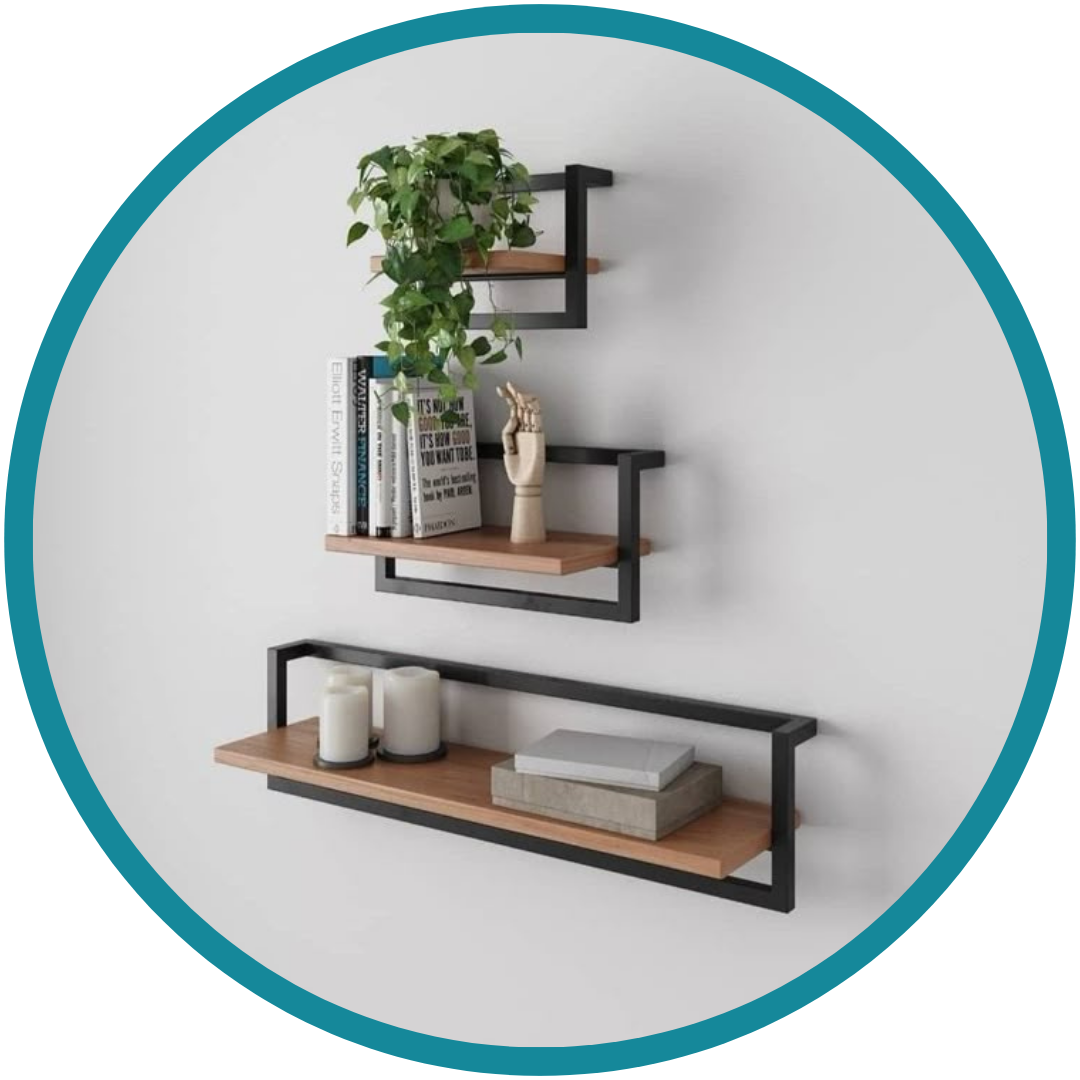 Metal Wall Shelf & Storage Rack Collection