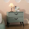 Elegant Solid Wood Bedside Table with Drawer