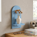 Aurevia Wooden Arch Wall Shelf