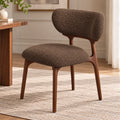 Arvello Solid Wood Upholstered Dining Chair Set of 2
