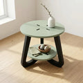 Opal Round Solid Wood Table for Living Room – Furely