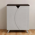 Arvion Solid Wood Shoe Cabinet