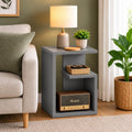 Caldwell Tiered Storage End Table