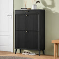 Regalia Solid Wood Shoe Cabinet