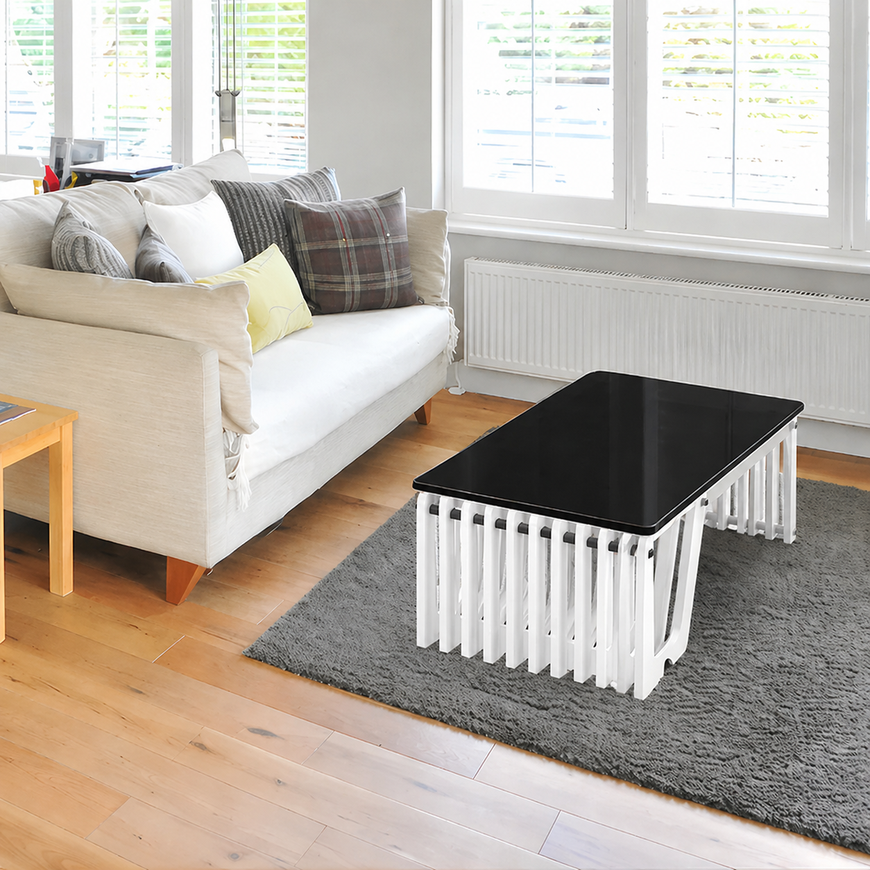 VelvetNest Luxury Solid Wood Center Table – Furely