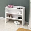 RegalCraft Solid Wood Shoe Rack Organizer