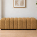 Aurelia Fluted Ottoman Bench