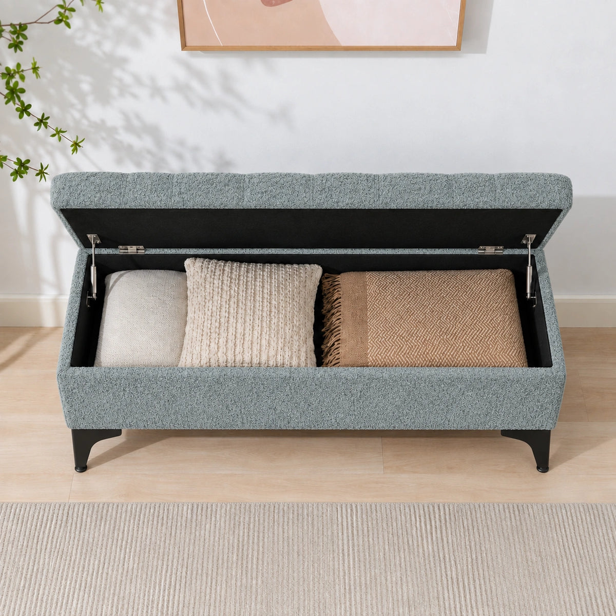 Arden Upholstered Storage Ottoman