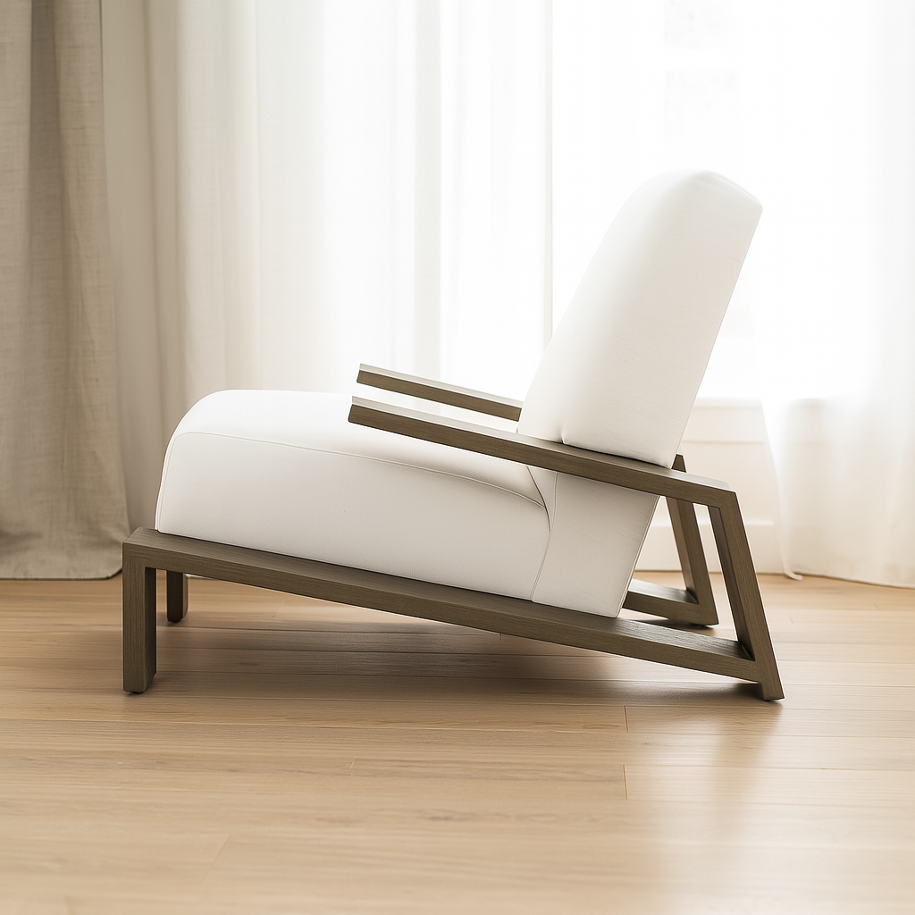 Modern Lounge Chair – Customizable Designer Accent Chair