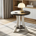 NovaLuxe Round Solid Wood Table - Furely