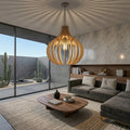 Wooden Pendant Ceiling Lamp  , Decorative Hanging Light – Furely