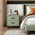 Avendelle Solid Wood Bedside Tabel Cabinet with Drawers