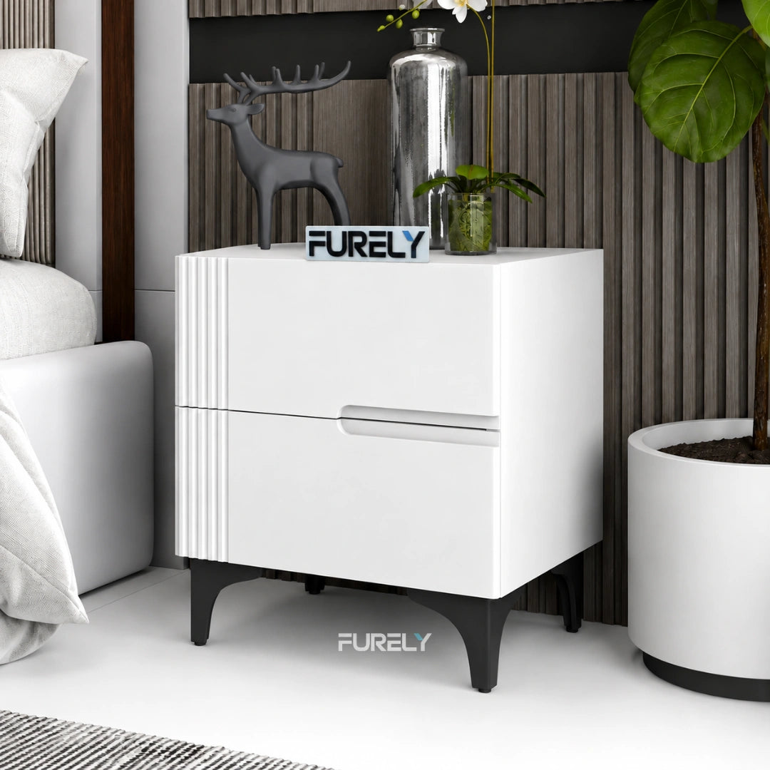 Contemporary Solid Wood Side Tabel For Bedroom