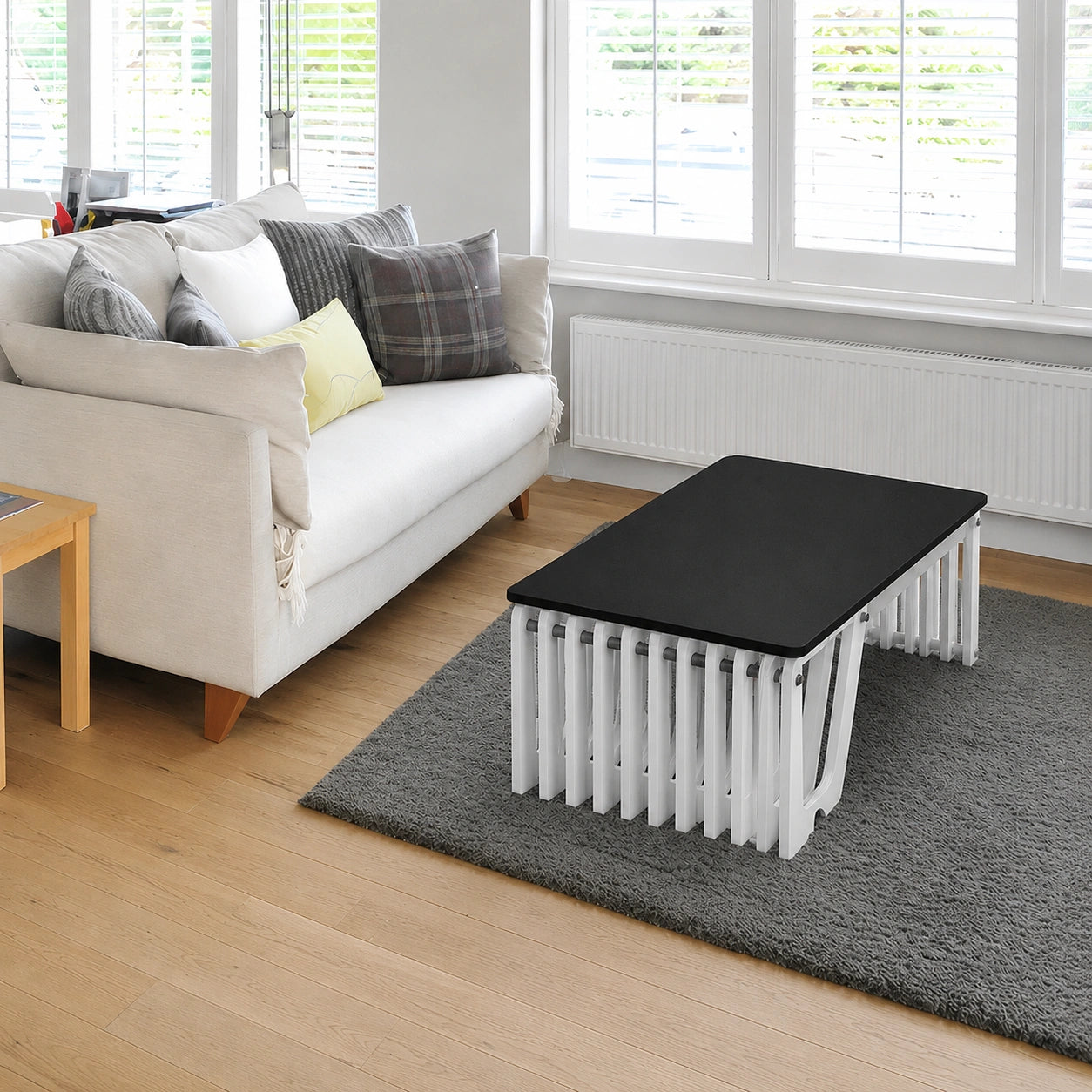 VelvetNest Luxury Solid Wood Center Table – Furely