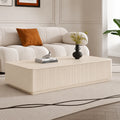Celeste Fluted Solid Wood Coffee Table