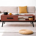 Royal Solid Wood Coffee Table with Drawer for Living Room