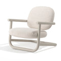 Modern Boucle Armchair – Upholstered Lounge Seating, Metal Frame, Contemporary Design – Furely