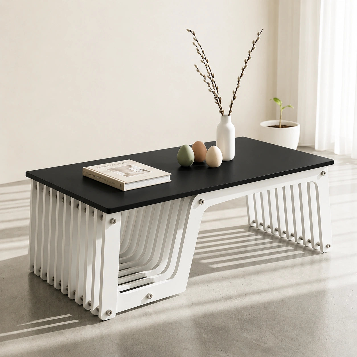 VelvetNest Luxury Solid Wood Center Table – Furely