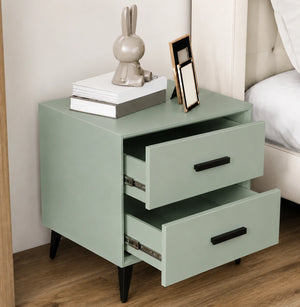 2 Drawer Bedside Table Storage