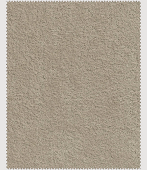 Beige textured upholstery fabric for storage ottoman bench