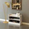 Signature Solid Wood Shoe Rack Bench