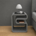 RegalNest Solid Wood side Table with Storage Shelf - Furely