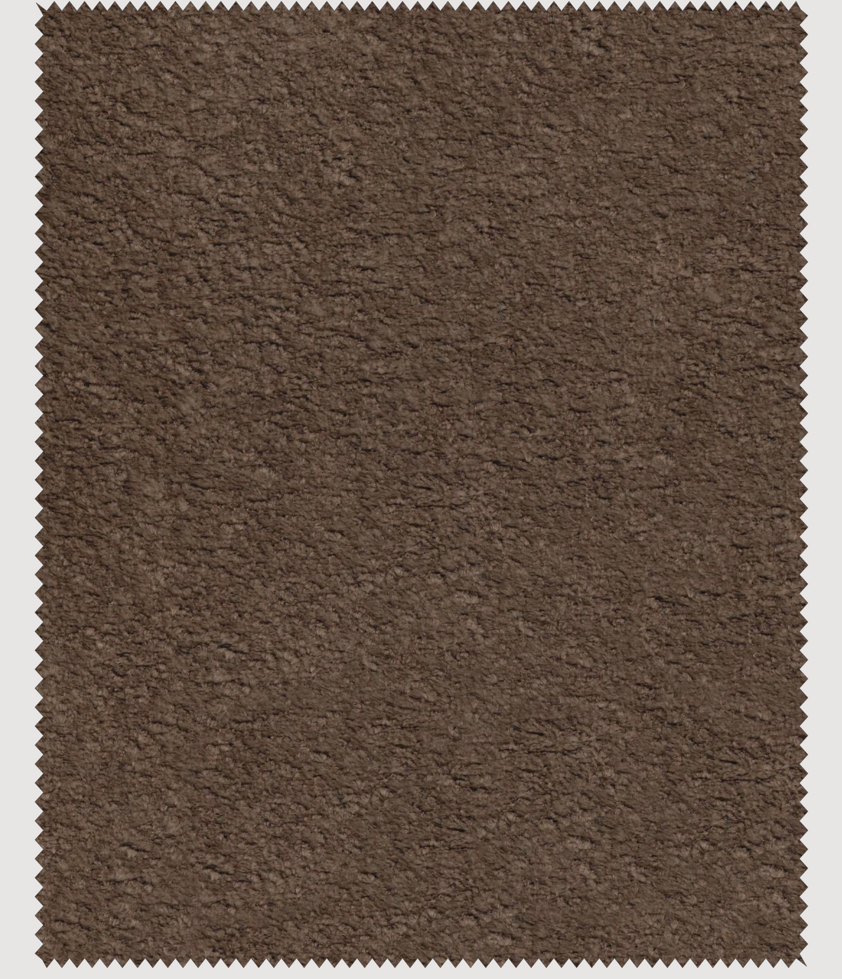 Dark brown textured upholstery fabric for ottoman