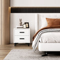Elite Solid Wood Side Table With 2 Drawer