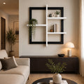 Monochrome Axis Geometric Wall Shelf