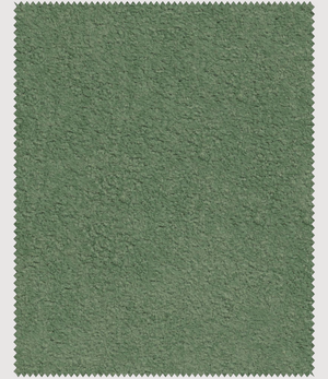 Green textured upholstery fabric for ottoman