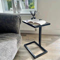 Modern Metal C-Shaped Side Table for Sofa & Bed – Premium Customizable Design