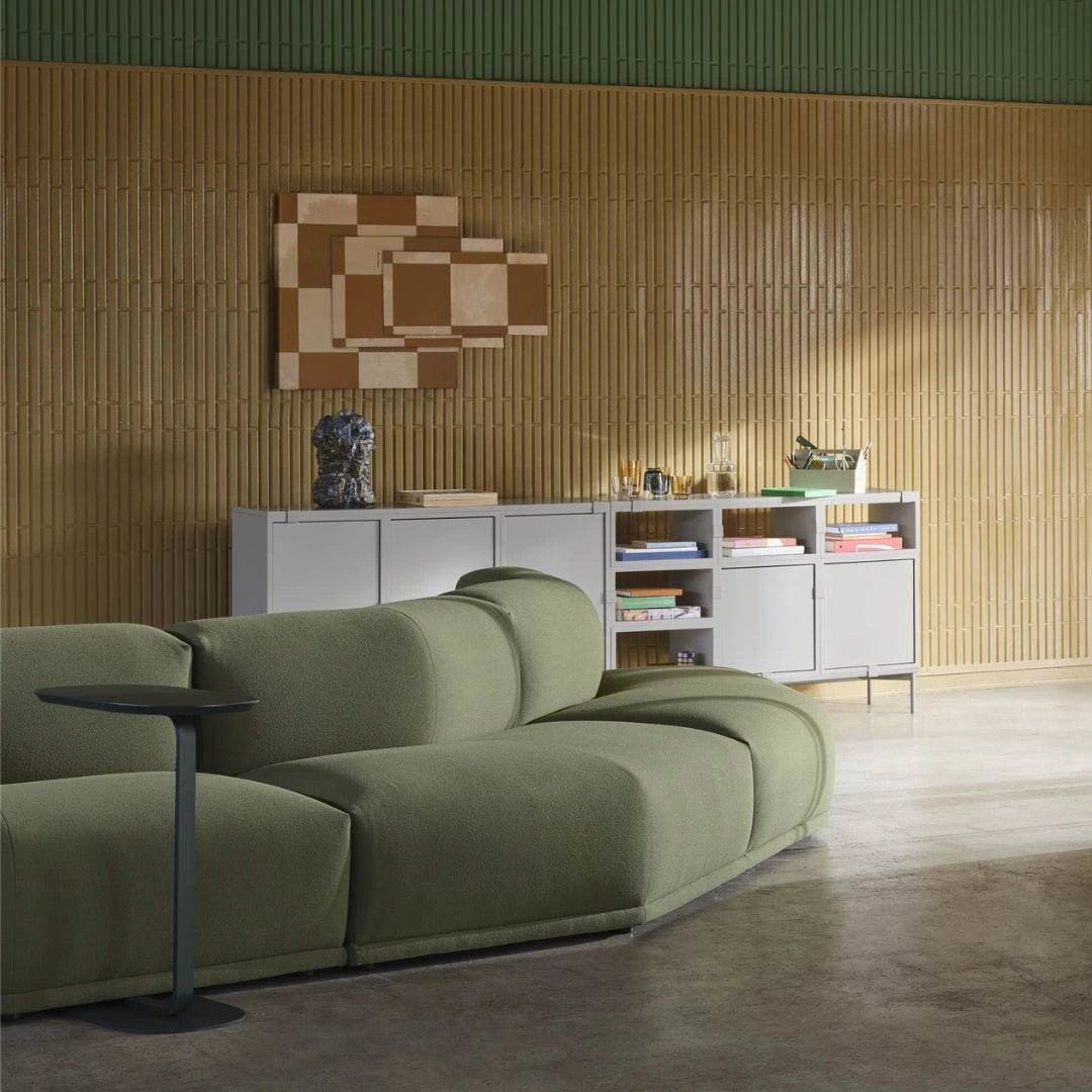 Minimalist Metal Sofa Accent Table