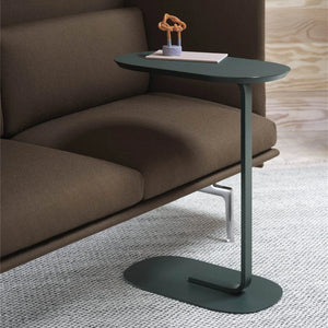 Minimalist Metal Sofa Accent Table