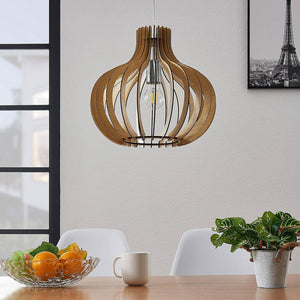 Wooden Chandelier , Modern Dining Pendant Light – Furely