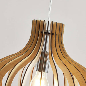 Wooden Chandelier , Modern Dining Pendant Light – Furely