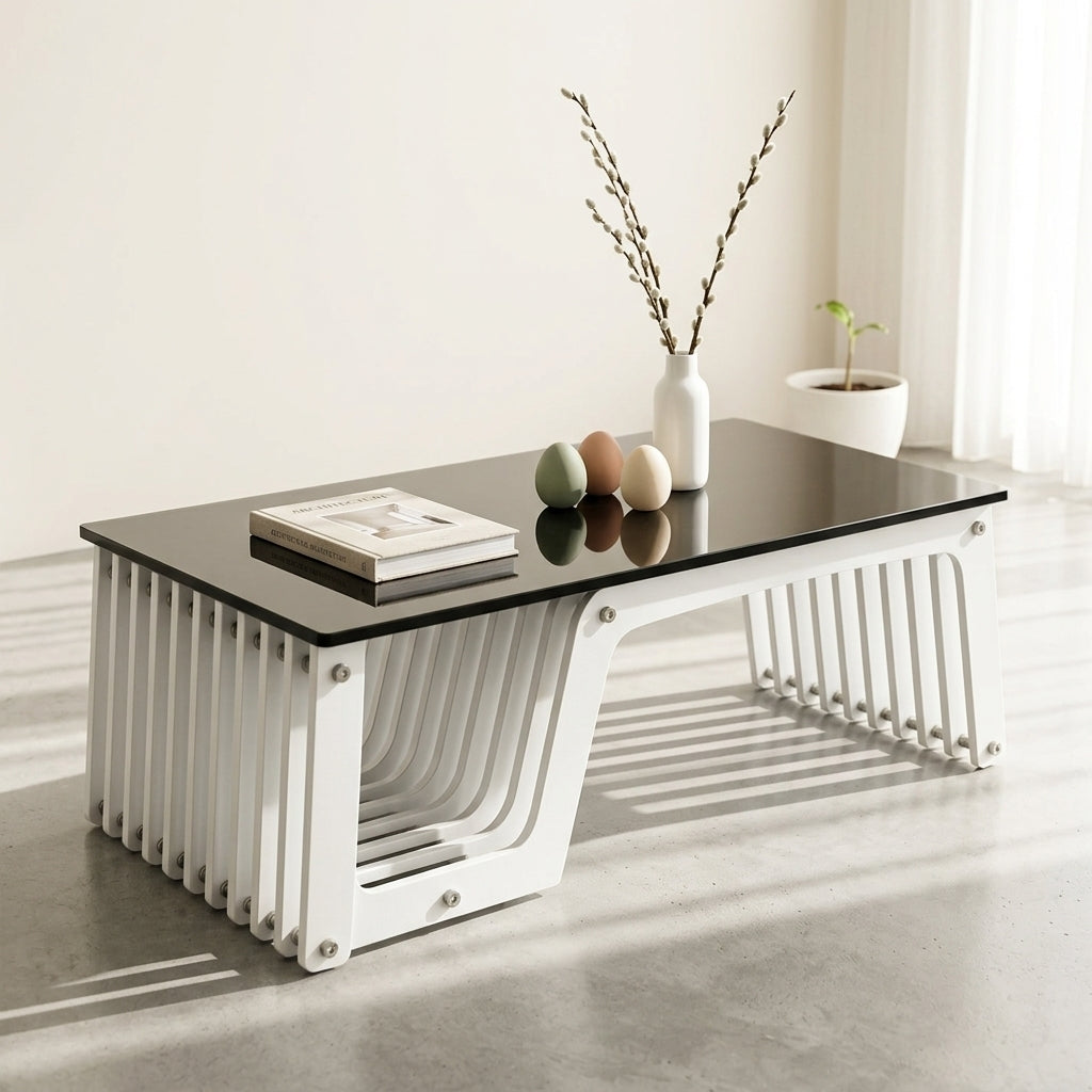 VelvetNest Luxury Solid Wood Center Table – Furely