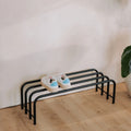 Metal Shoe Rack – Minimal Floor Standing Shoe Organizer